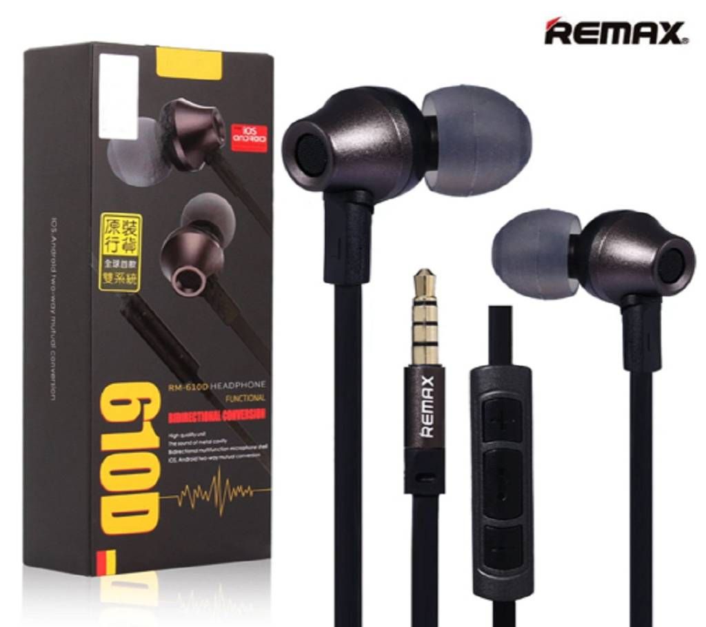 REMAX RM-610D Super Bass In-Ear Earphones