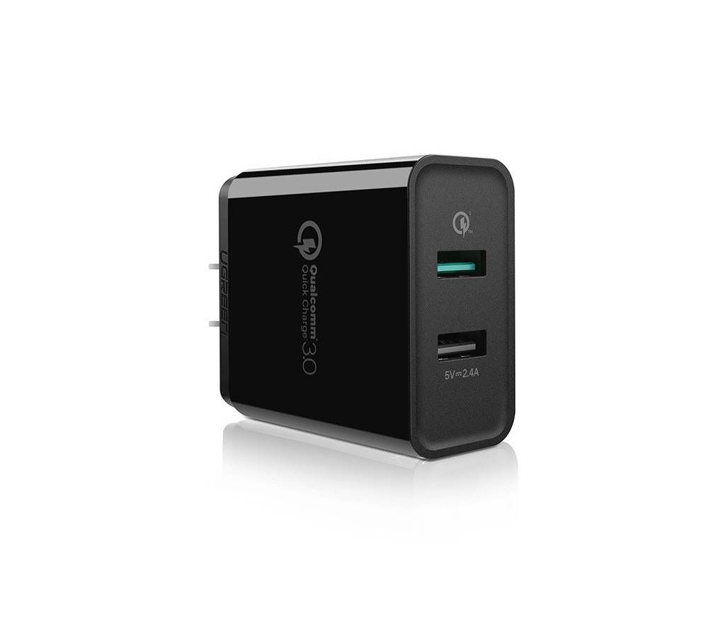Quick Charge 3.0 USB 2 Ports Charger UK