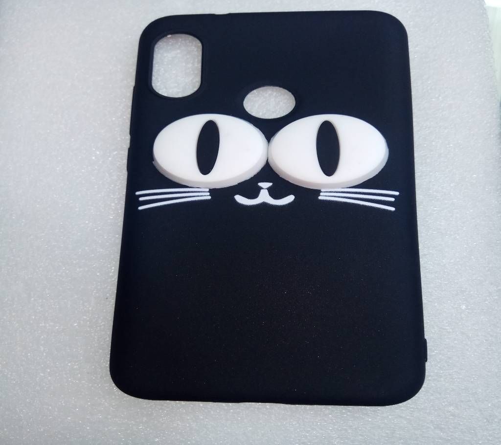 Black Cat soft cover for Xiaomi Redmi 6X