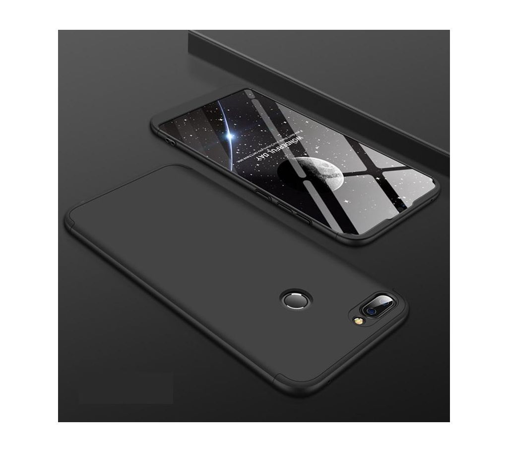 Huawei Honor 9N / 9I 360 Degree GKK Phone Back Cover - Black