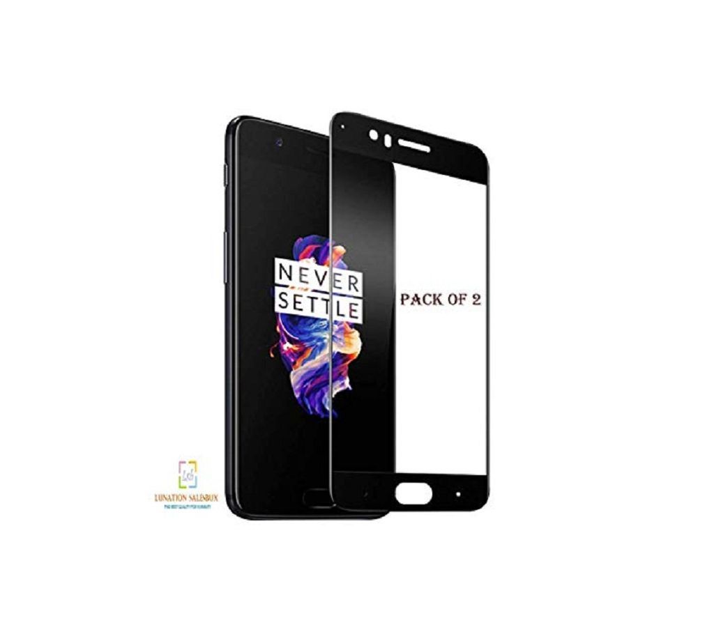  One Plus 5 Tempered 6D Glass Protector Black