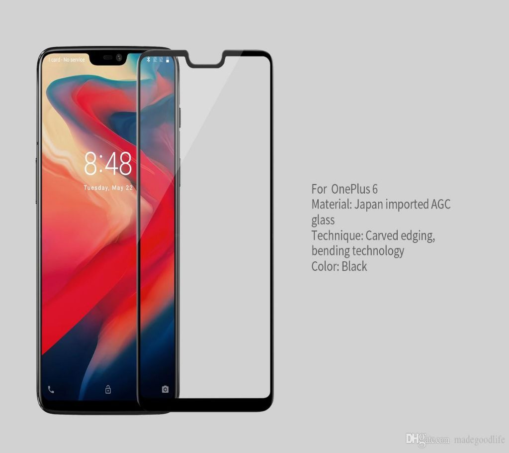 For Oneplus 6T Glass Nillkin CP + Max Full Cover 3D One Plus 6 Tempered Glass