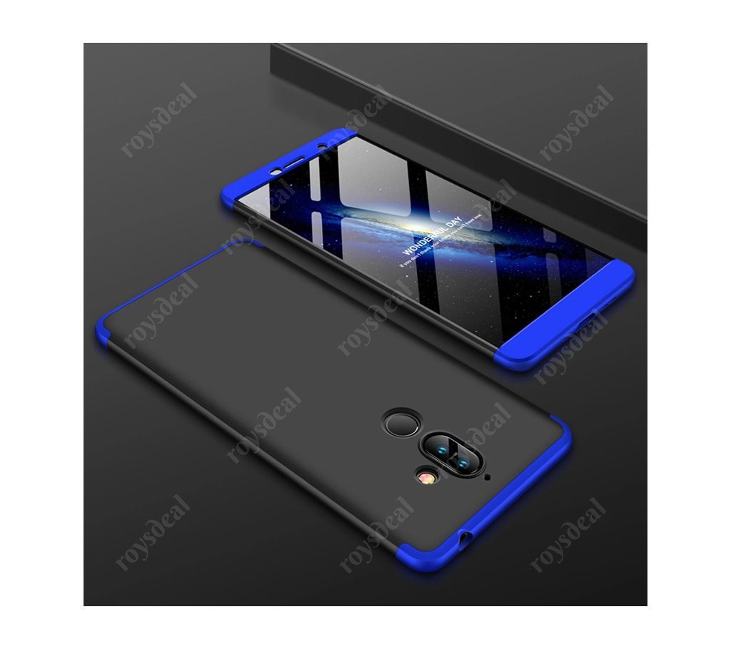 GKK 3 in 1 Full 360 Degree Cover for nokia 7plus