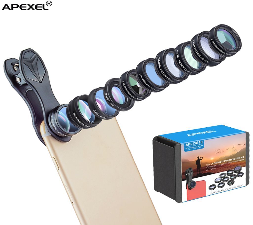 Buy 1 Get 9 Free (Mobile Lens) 10 in 1