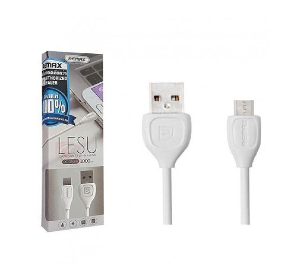 Remax LESU  Charging  CABLE For Micro USB RC-050m 1000mm