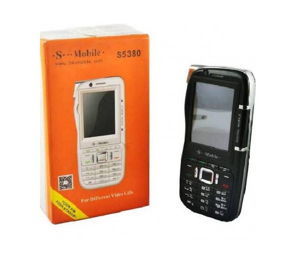 4-sim Touch & type phone cum camcorder