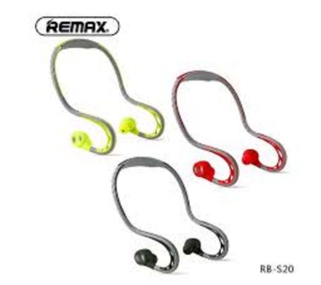 RB- NECKBAND SPORT BLUETOOTH EARPHONE WIRELESS STEREO HANGING IN-EAR HEADPHONE Random 1 Piece