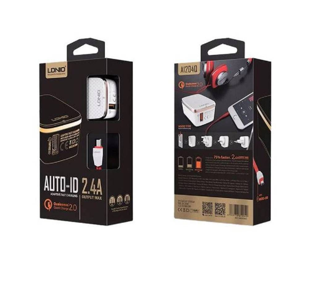 Ldnio A1204Q USB 5V/2.4A Charger 