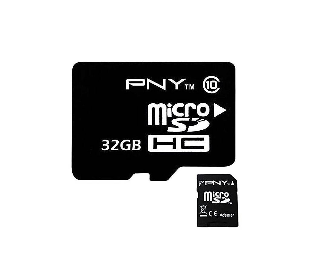 PNY P-SDU32G10-GE Memory Card 32 GB - Black