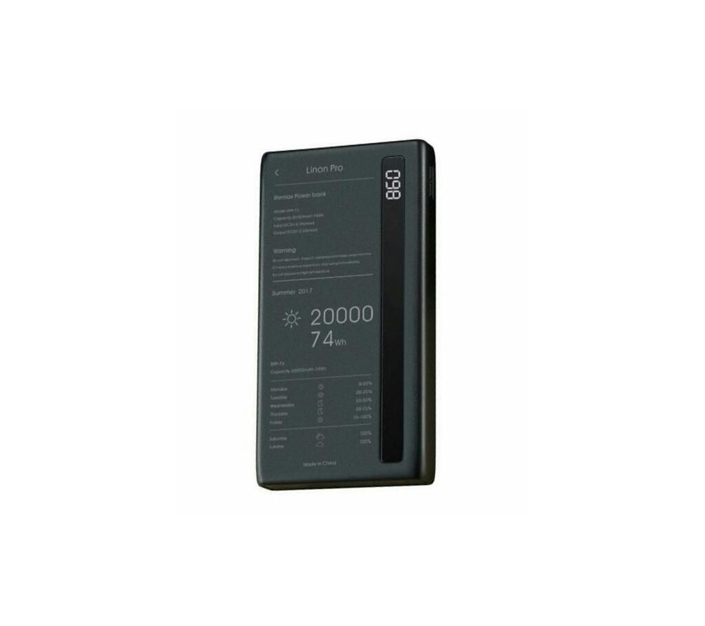 Remax RPP-73 Linon Pro Power Bank 20000mAh