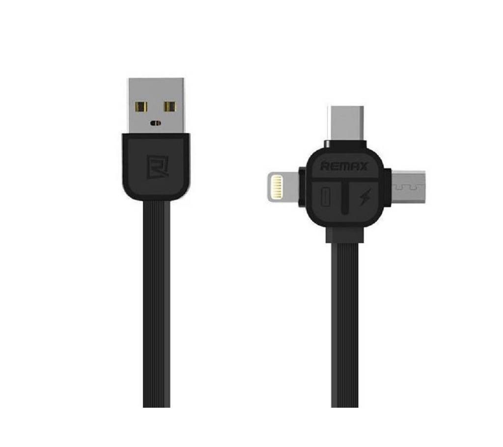 RC-066th 3 in 1 Cable - Black