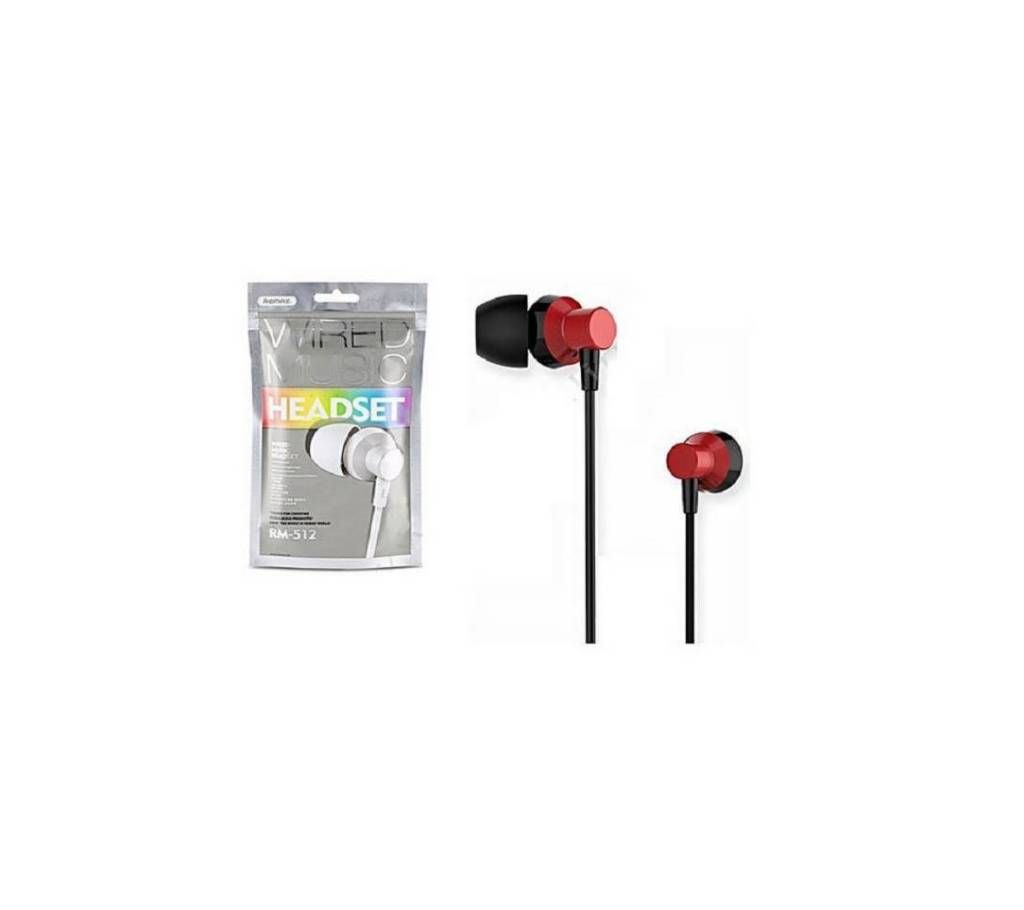 Remax RM-512 3.5mm Music Earphone
