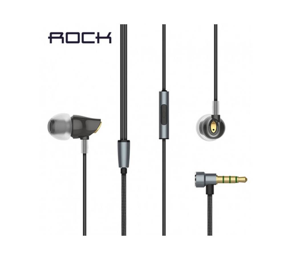 Rock Zircon Heavy Bess Stereo Earphone with Mic