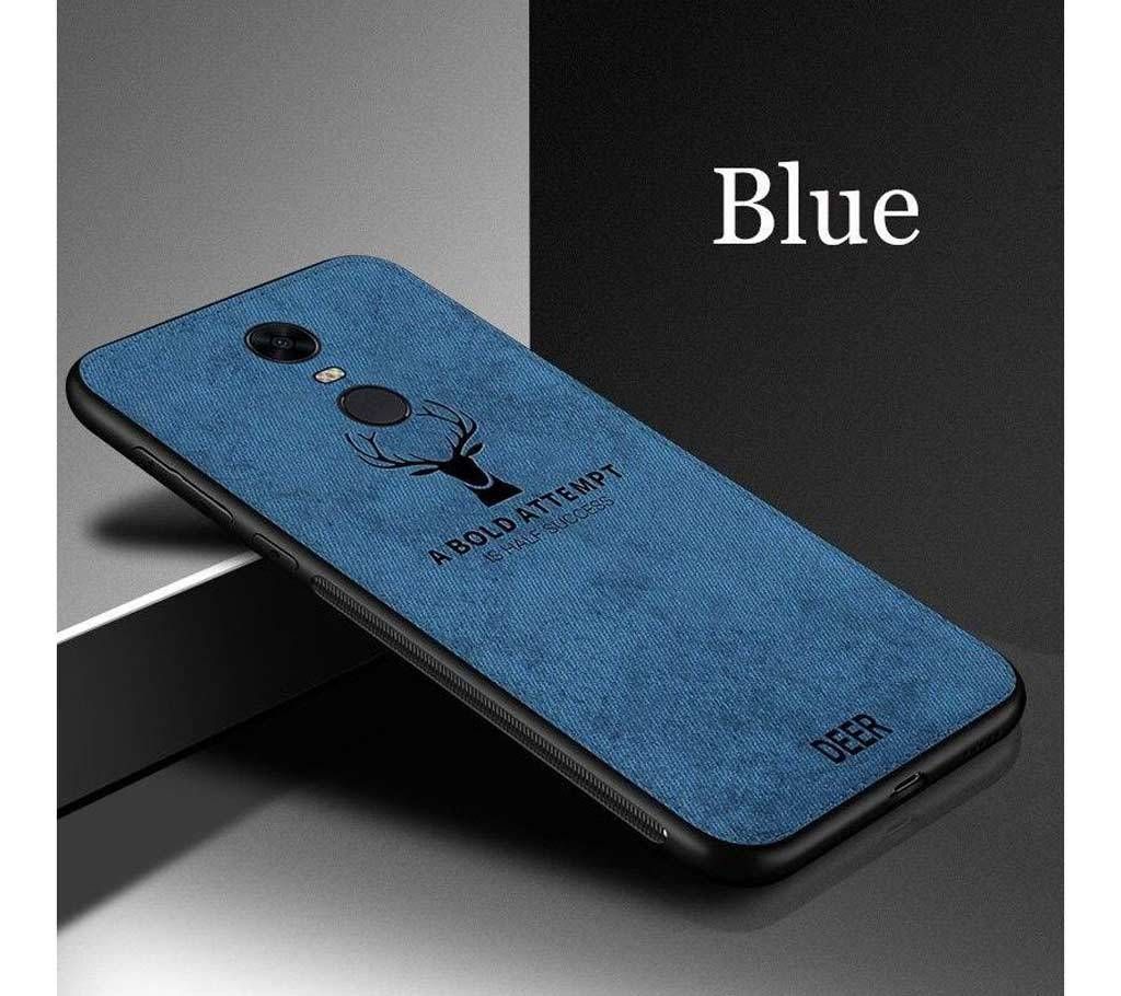 Xiaomi Redmi 5 Plus Phone Cover Shockproof Deer Cloth -Blue