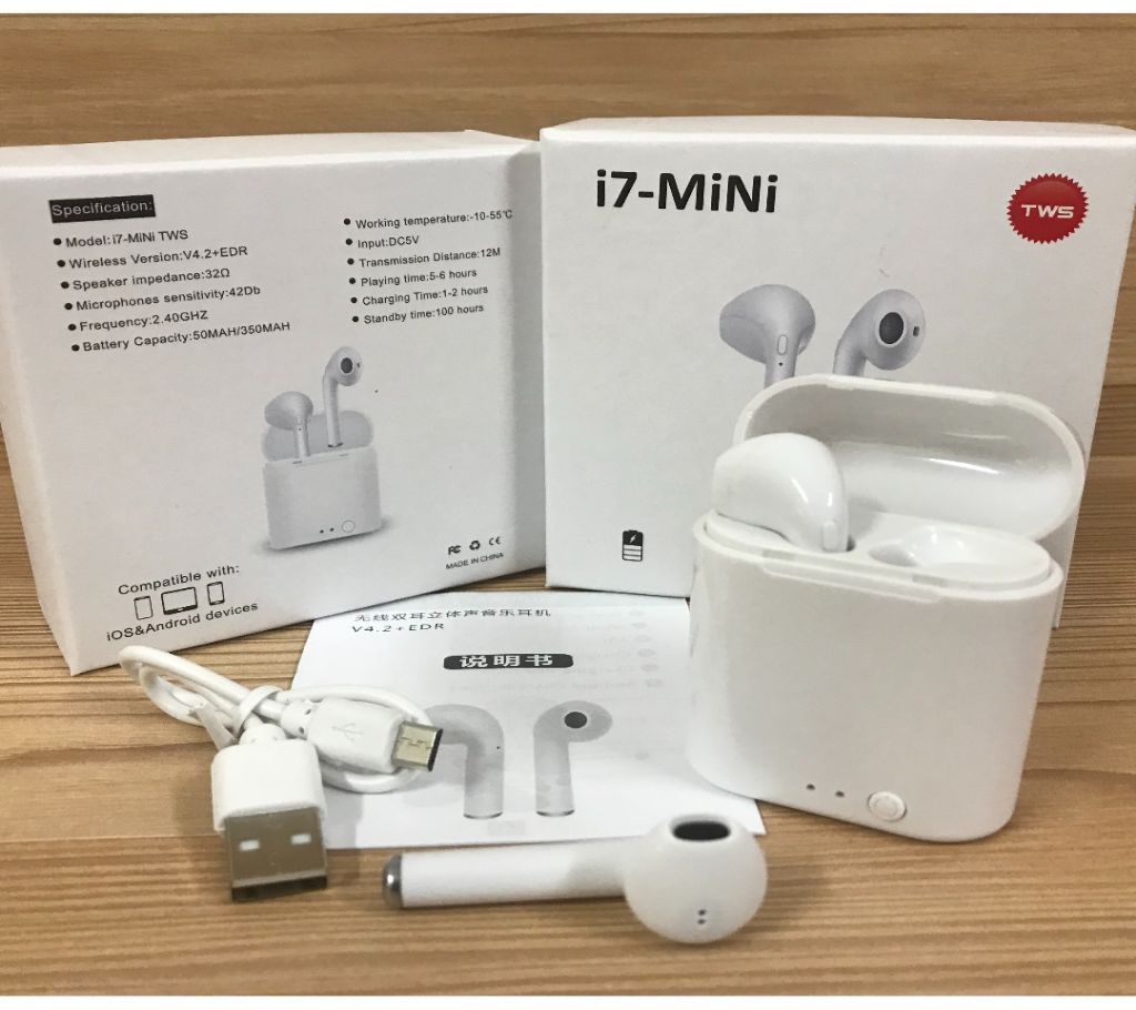 i7 MiNi Wireless Bluetooth AirPods
