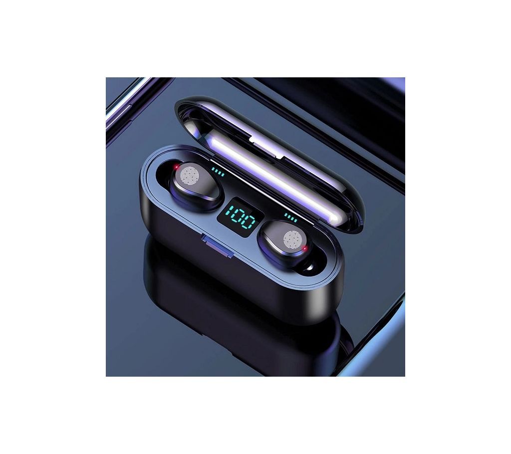 F9 TWS Touch Wireless Stereo Bluetooth 5.0 Headphone