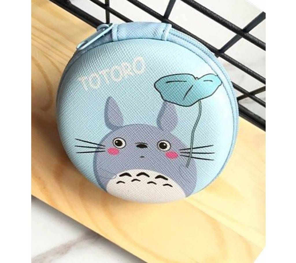 Cartoon Pattern Bag Pouches Storage Box For Memory Card USB Cable Earphone