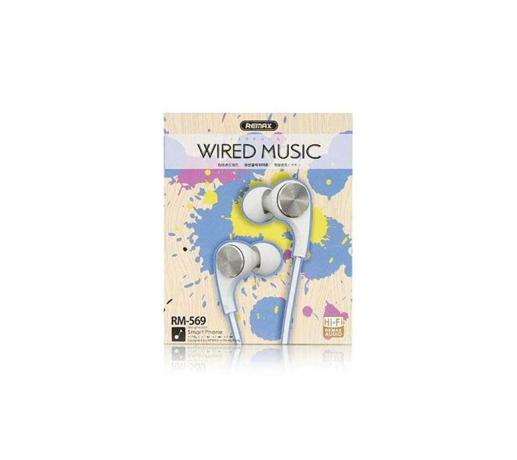 REMAX RM-569 IN-EAR STEREO WIRED EARPHONE