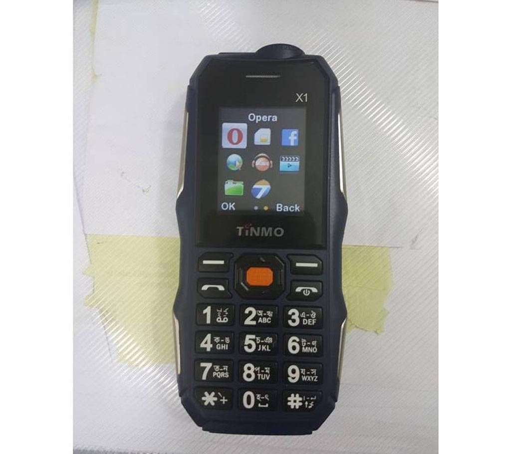 Tinmo X1 4sim Mobile Cum 6300mAh power Bank