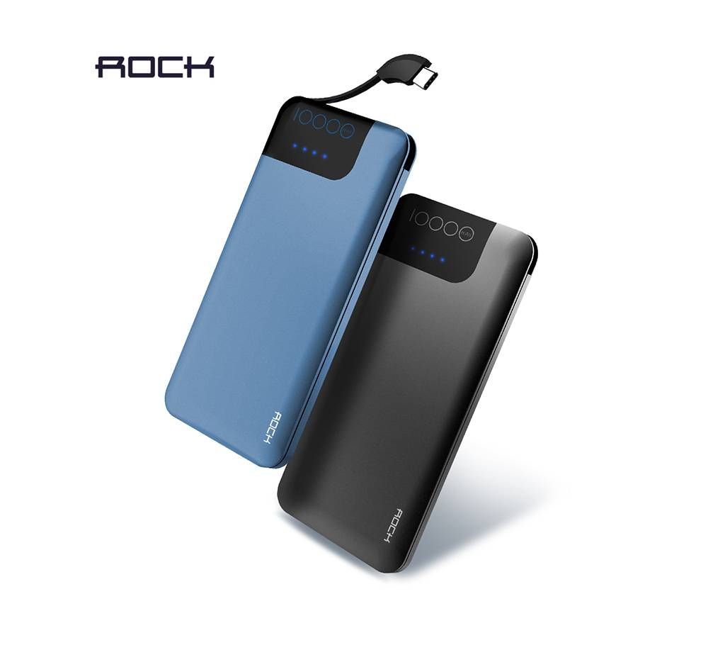 Rock space P40 QC3.0 Fast Charger Power Bank 10000mAh