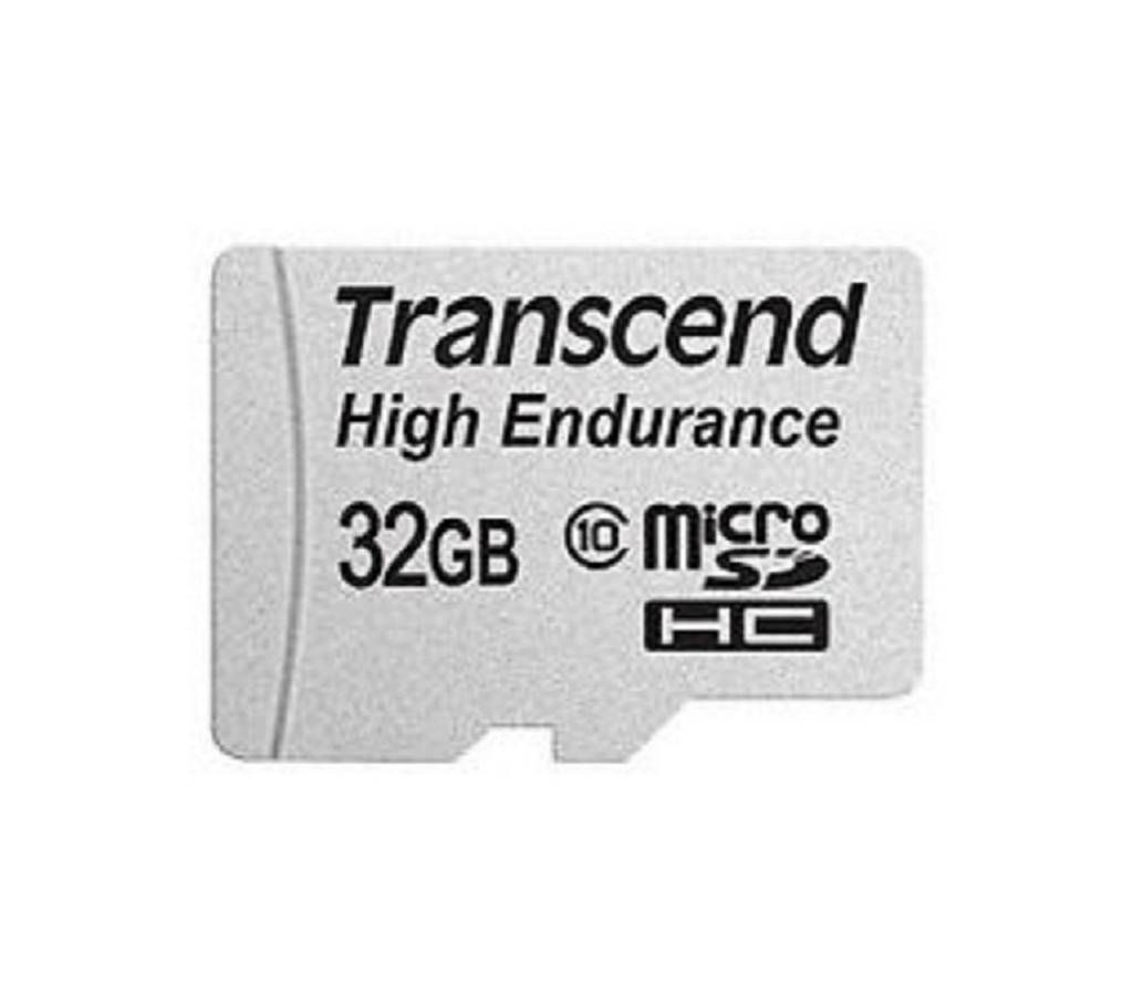 transcend 32gb class 10 microsd silver