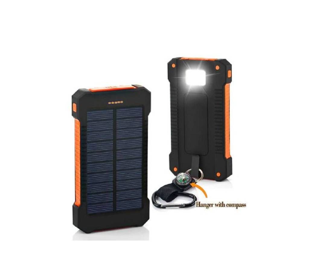 Solar Power Bank 30000mah Waterproof External Battery Backup Powerbank Phone Battery Charger LED Pover Bank For iphone7 8 X