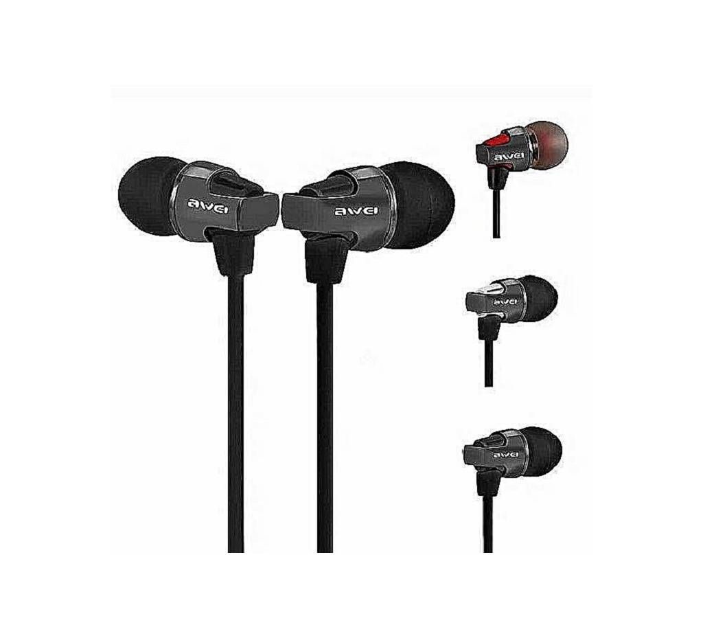 Awei ES860i Super Bass Metal In Ear Earphone Headphone