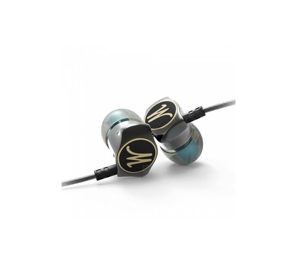 QKZ DM7 Hifi Super Bass In Ear Headphone - Black