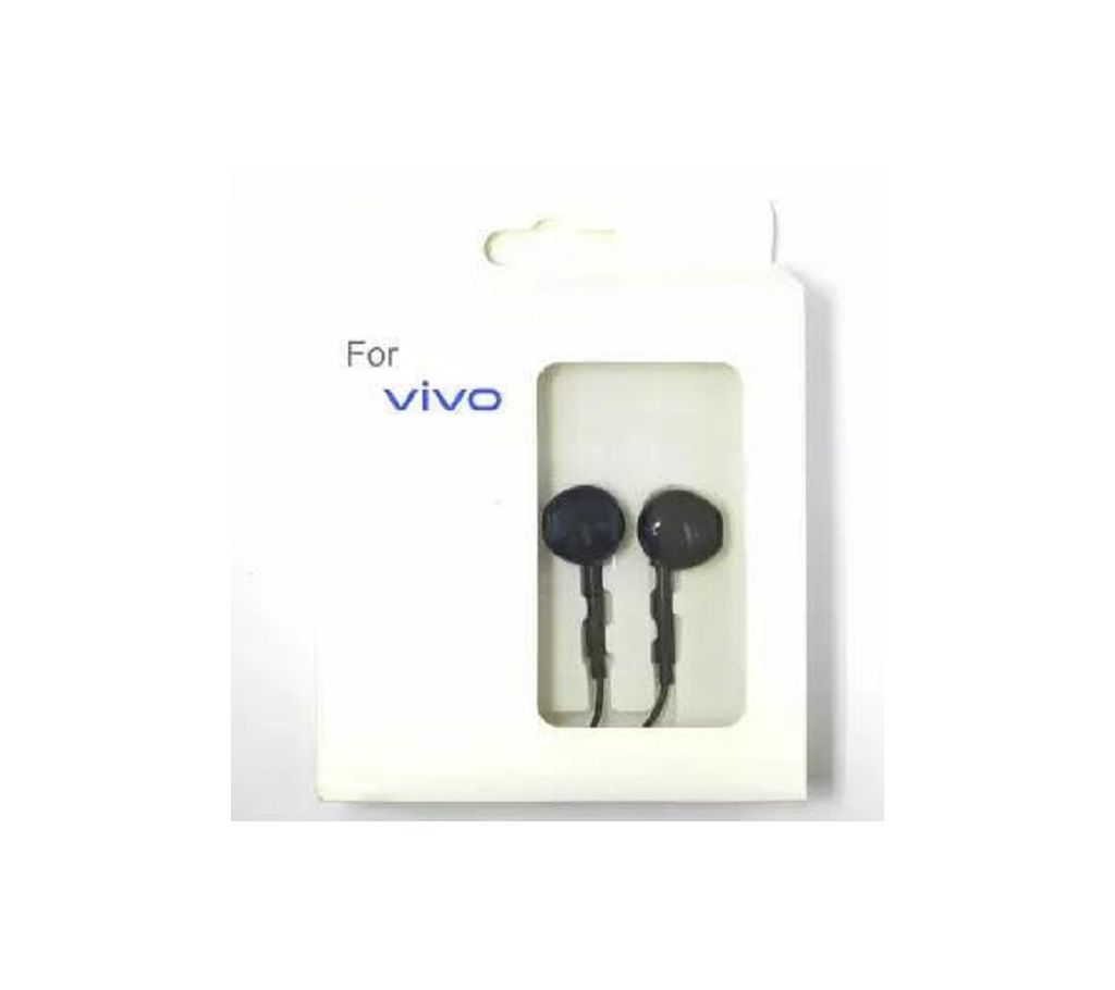 Vivo Earphone- Black