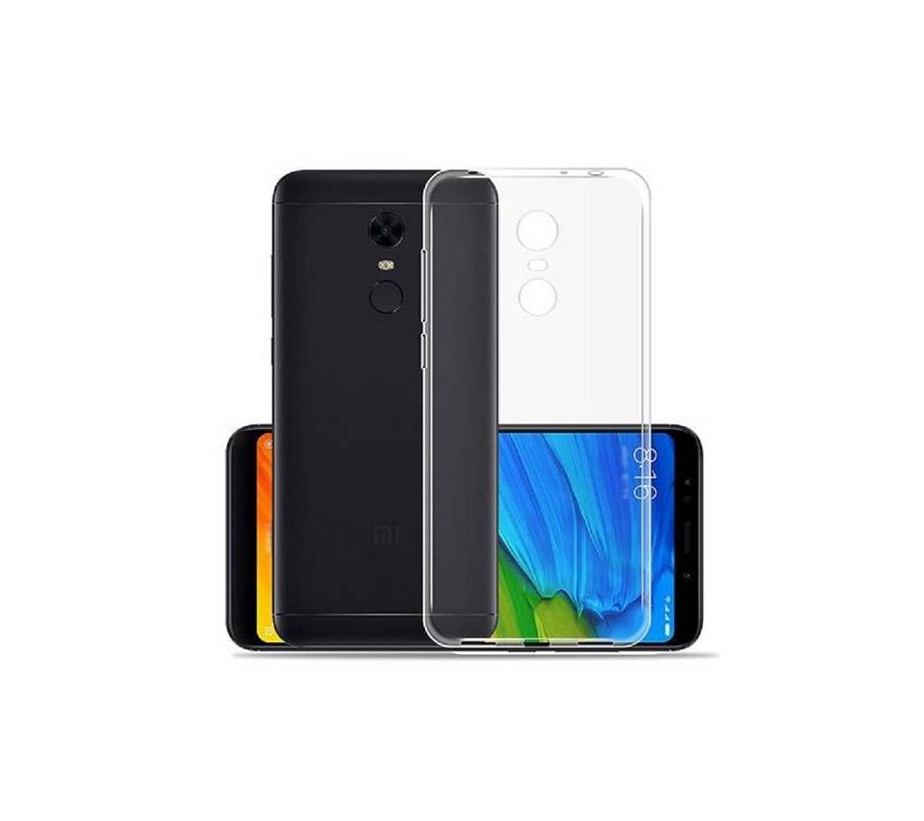 Redmi 5 Plus Soft Transparent Protective Case