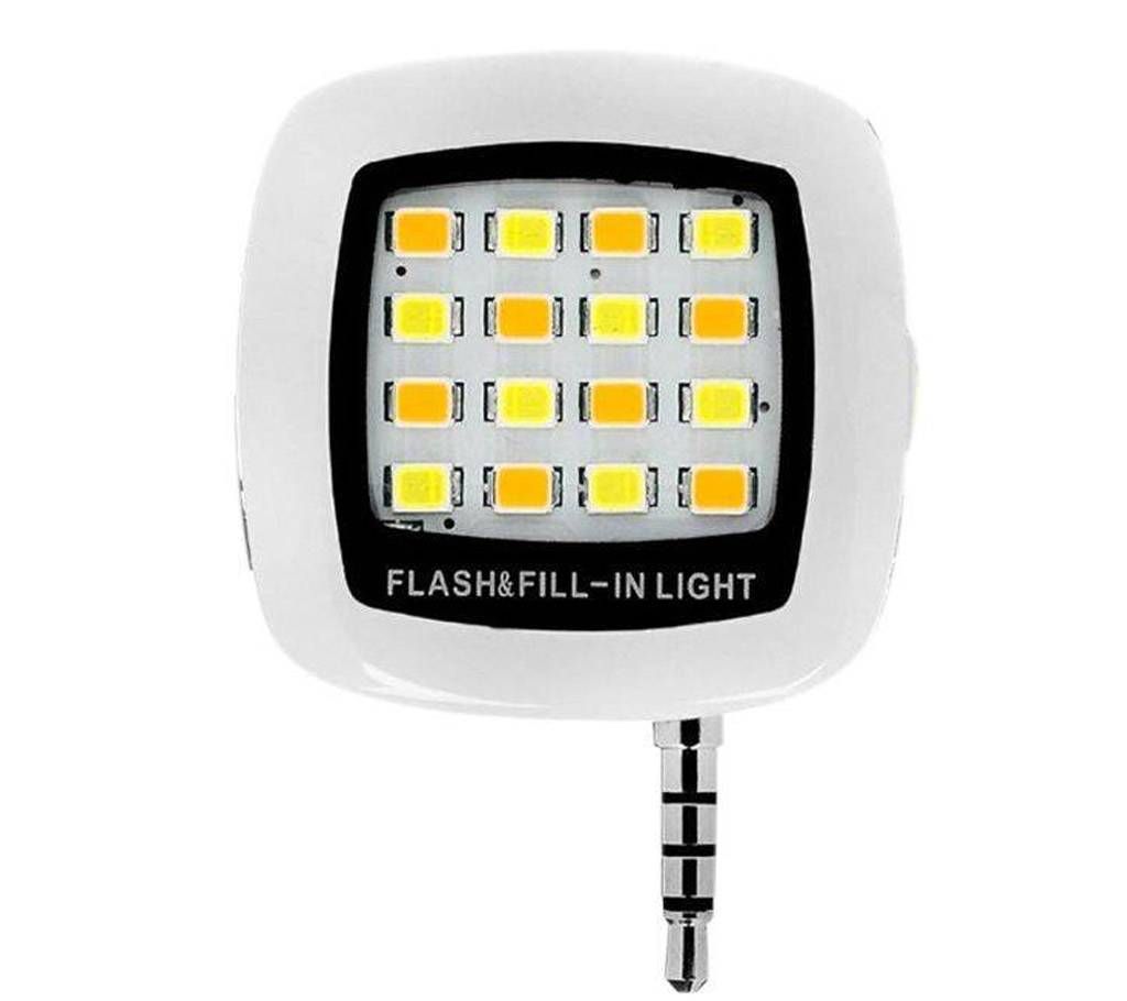 Mini 16 LED Selfie Camera Flash Light
