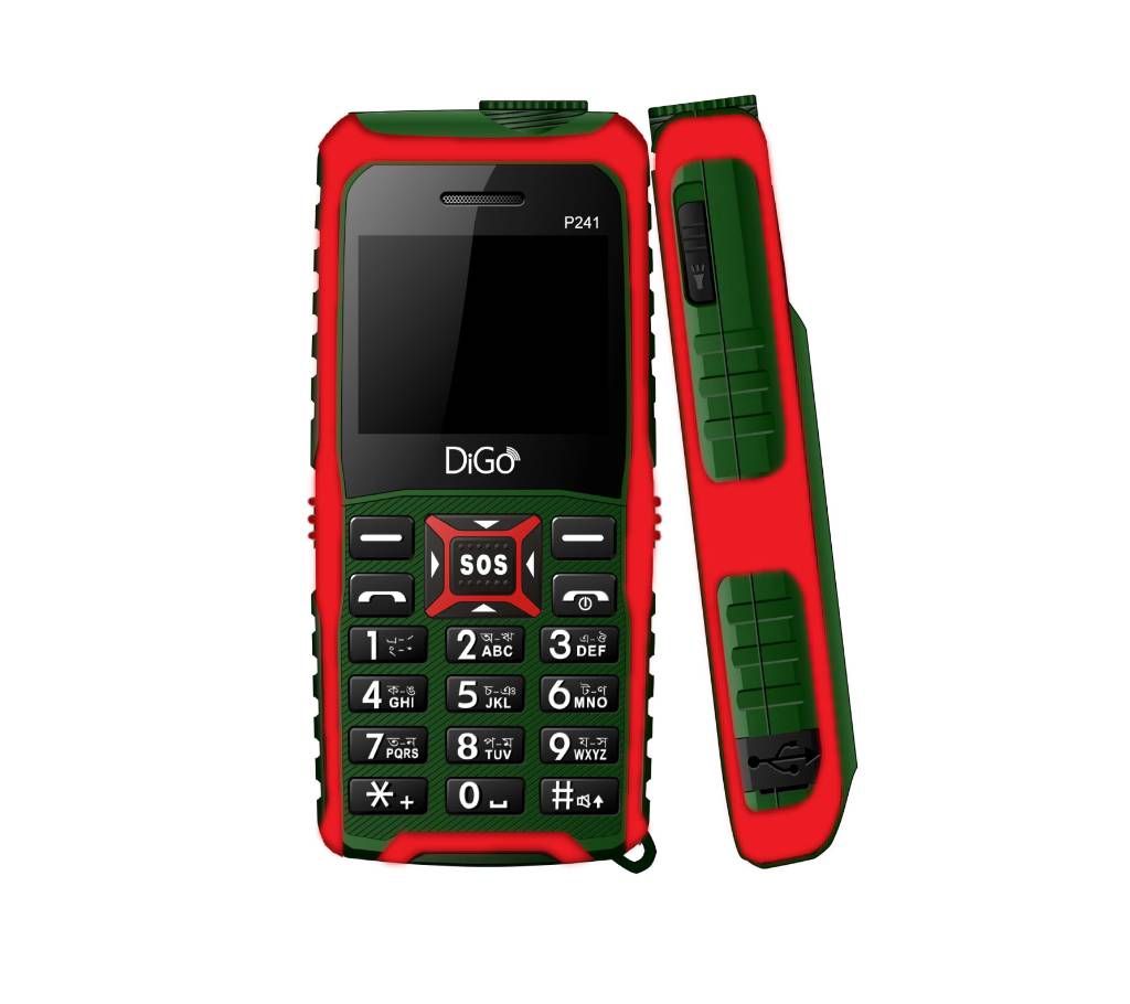 DiGo P241 power bank mobile with Light intact Box