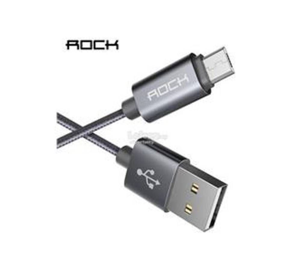 Rock Metal Micro USB Charging Data Cable