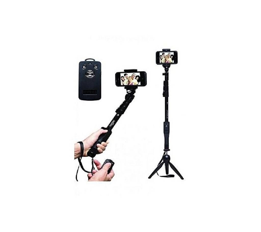YT-1288 Monopod Selfie Stick and Mini Tripod
