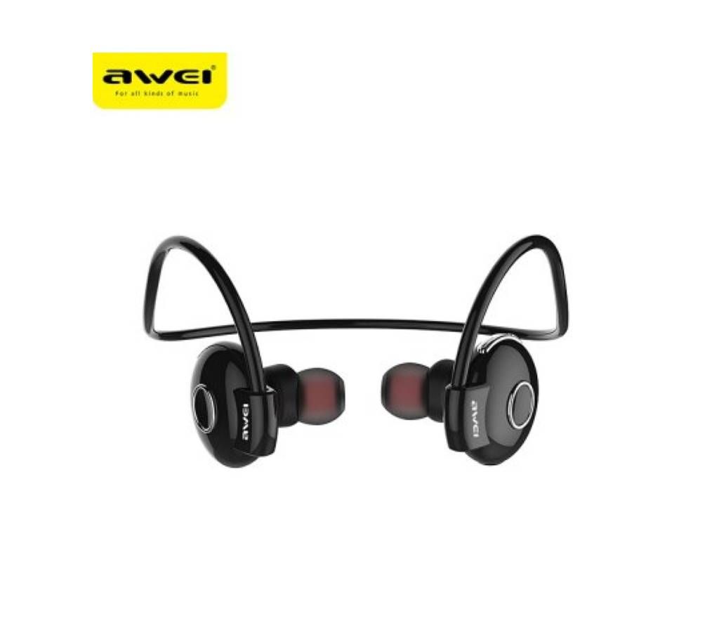 Awei-A845BL Wireless Bluetooth Sport Headphones - Black
