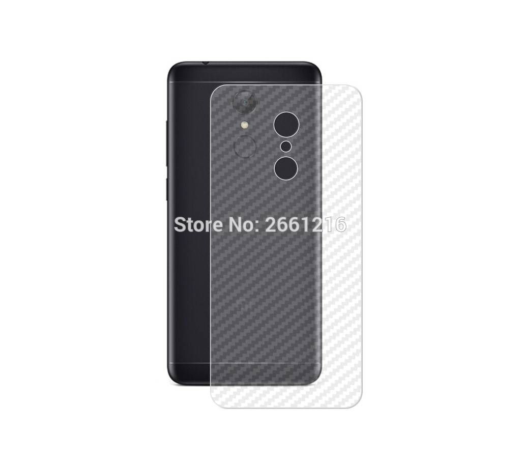 REDMI 5 3D Non-Slip Clear Carbon Fiber Sticker