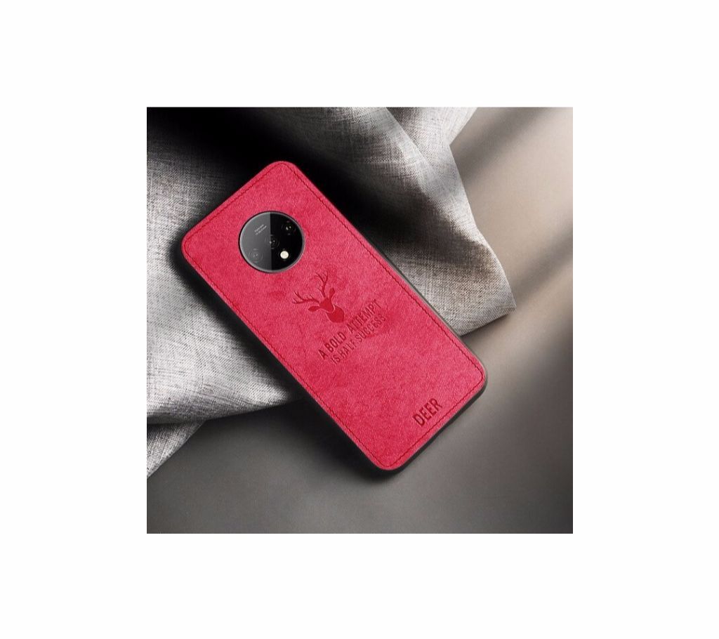 Shockproof Bumper Soft Cloth Fabric Case for Oneplus 7T