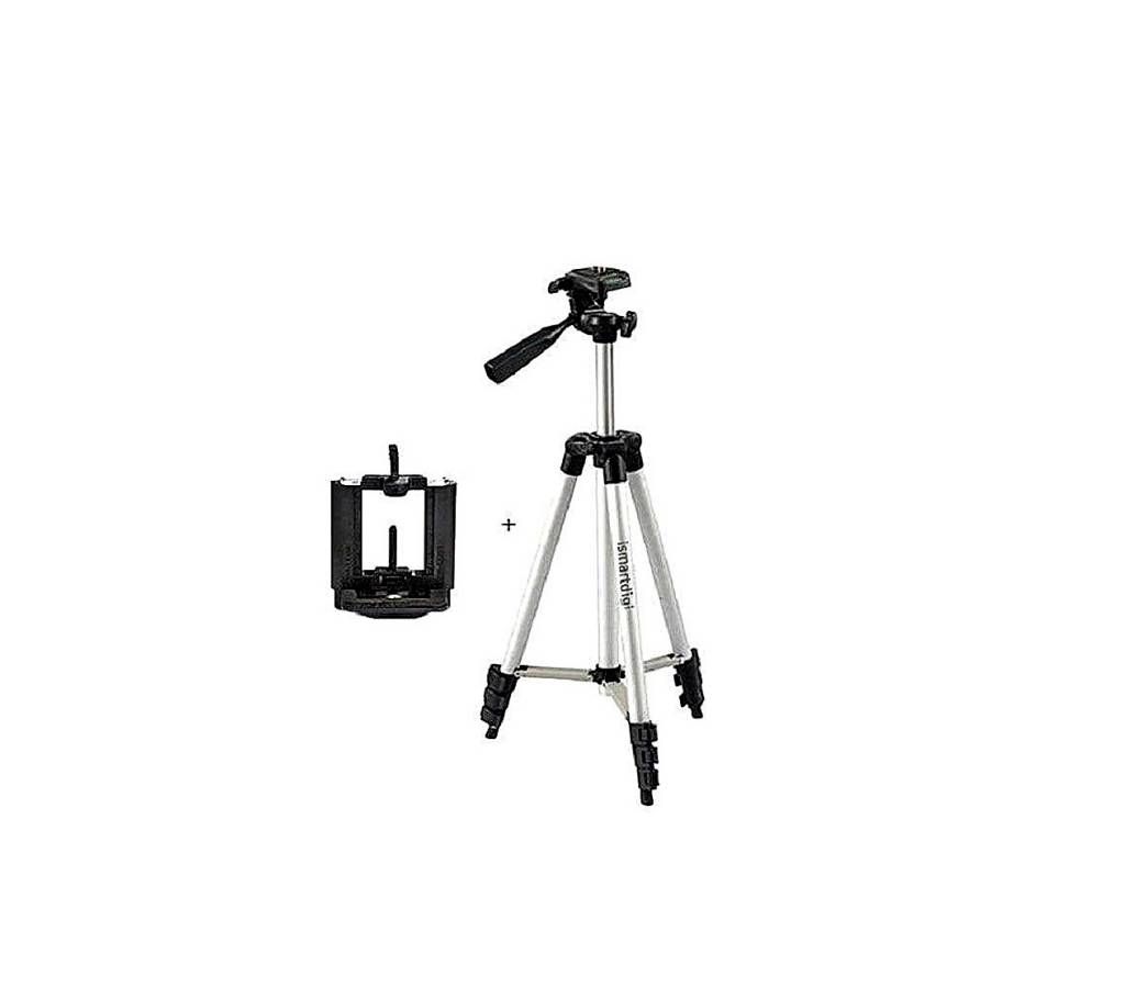 Yunteng 3120 Aluminum Alloy Tripod For Camera & Mobile - Black