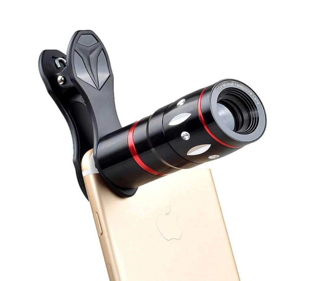 10X Zoom Telescope Lens for Mobile Phone