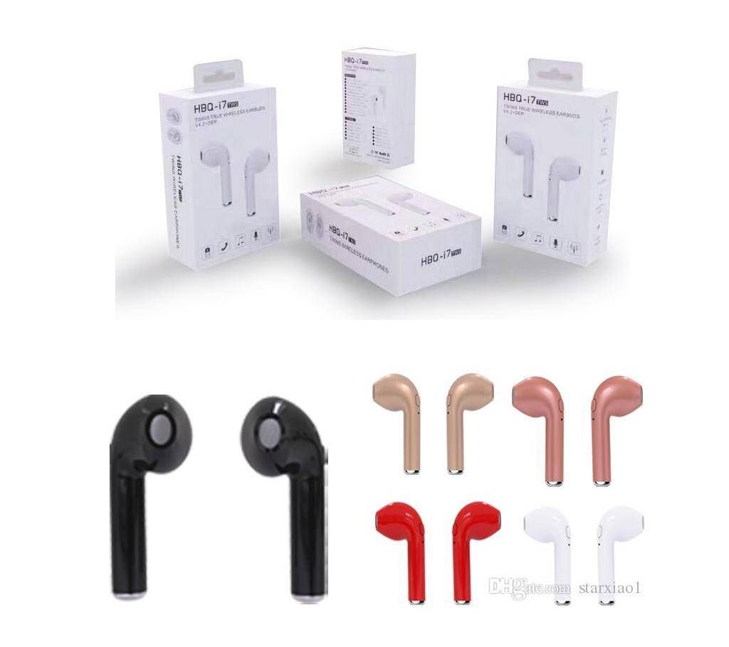 i7 Dual Bluetooth Headphone Android & iso Supported