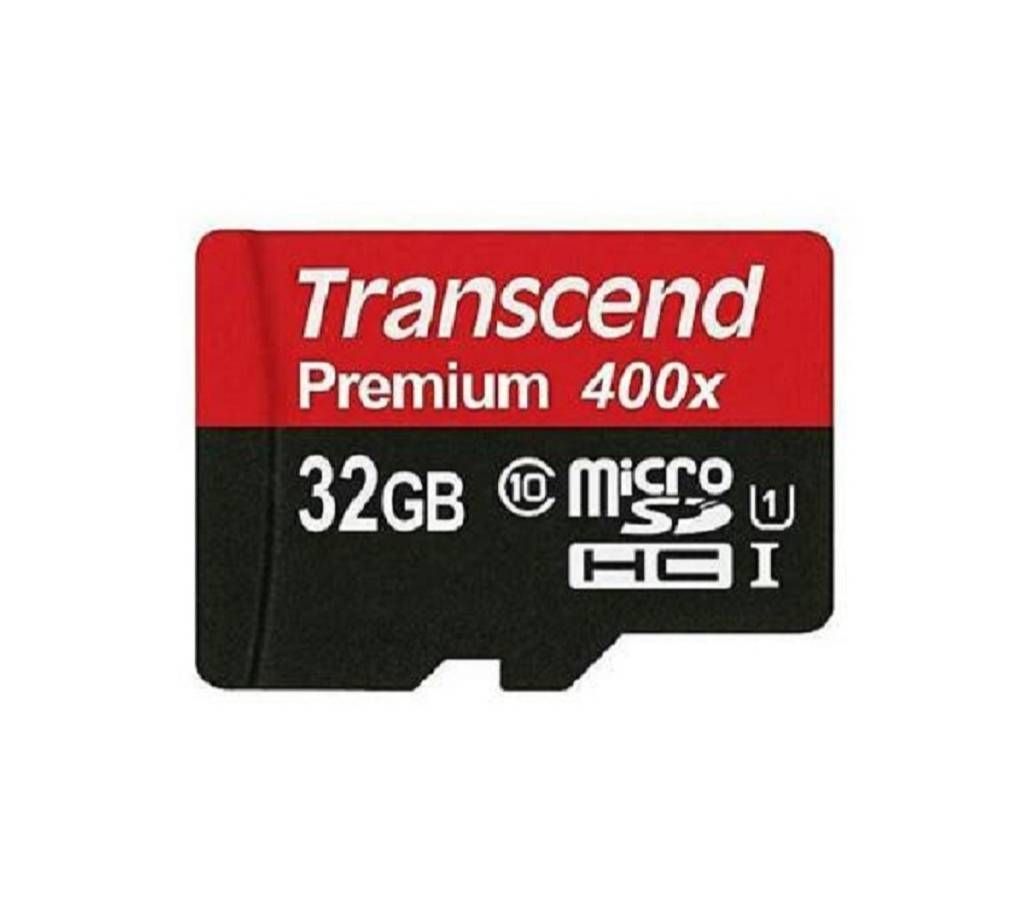 Transcend 32GB Class 10 sdhc memory card