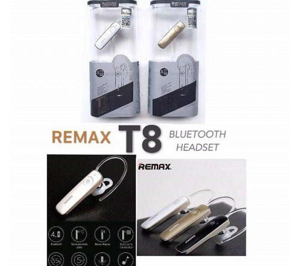REMAX RB-T8 Wireless Bluetooth Headset