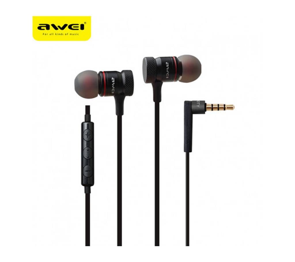 Awei ES-70TY super Bass Metal Wired Earphone