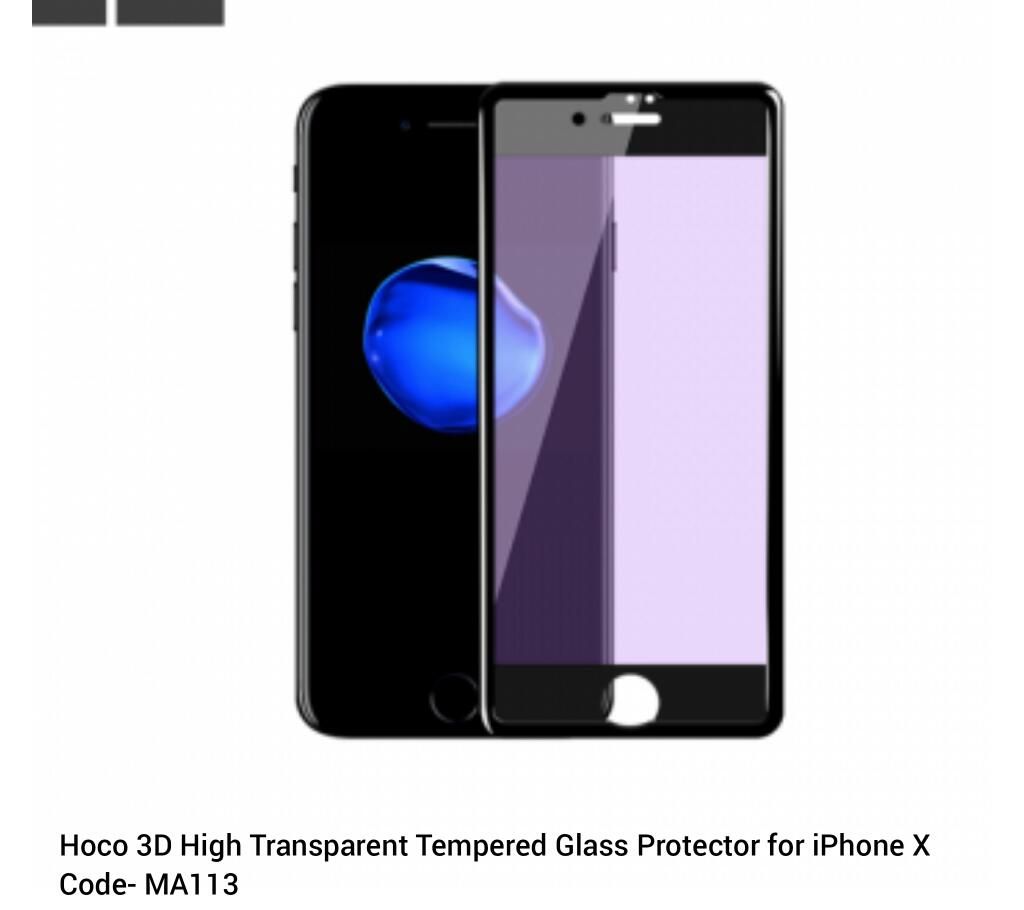 Hoco 3D High Transparent Tempered Glass Protector for iPhone X
