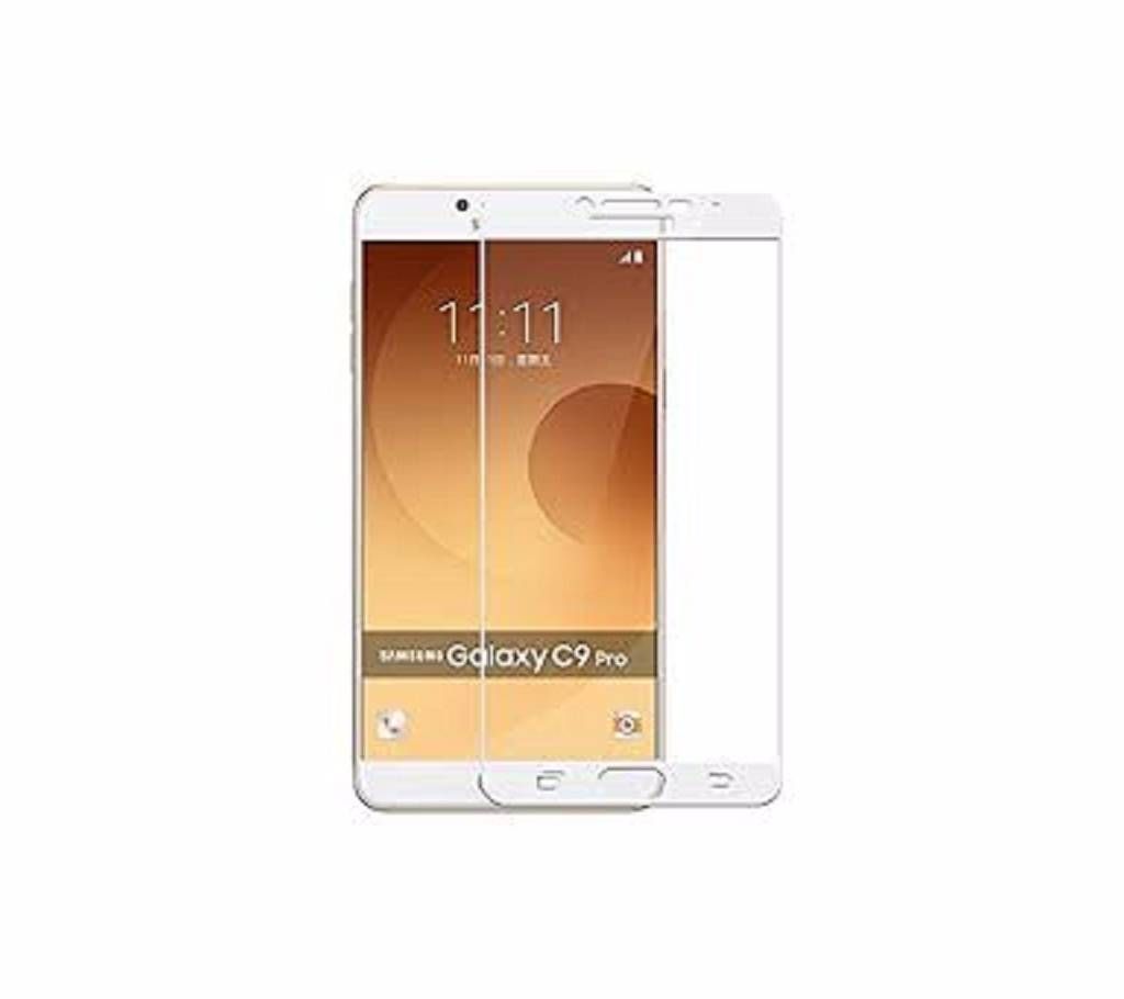 Samsung C9 Pro 5D  Screen Protector White color