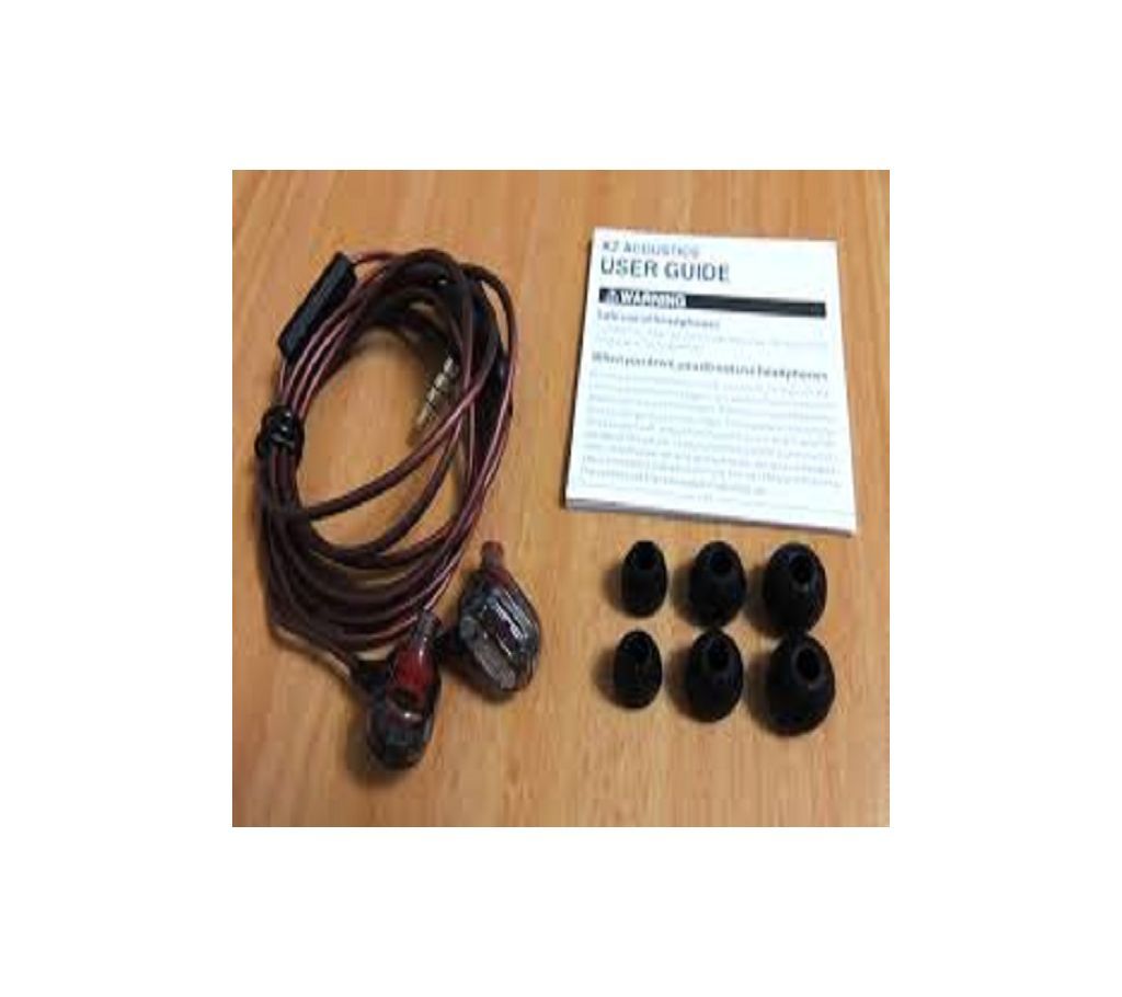 KZ ZSE Dynamic Dual Driver Stereo Professional Headphone with Mic