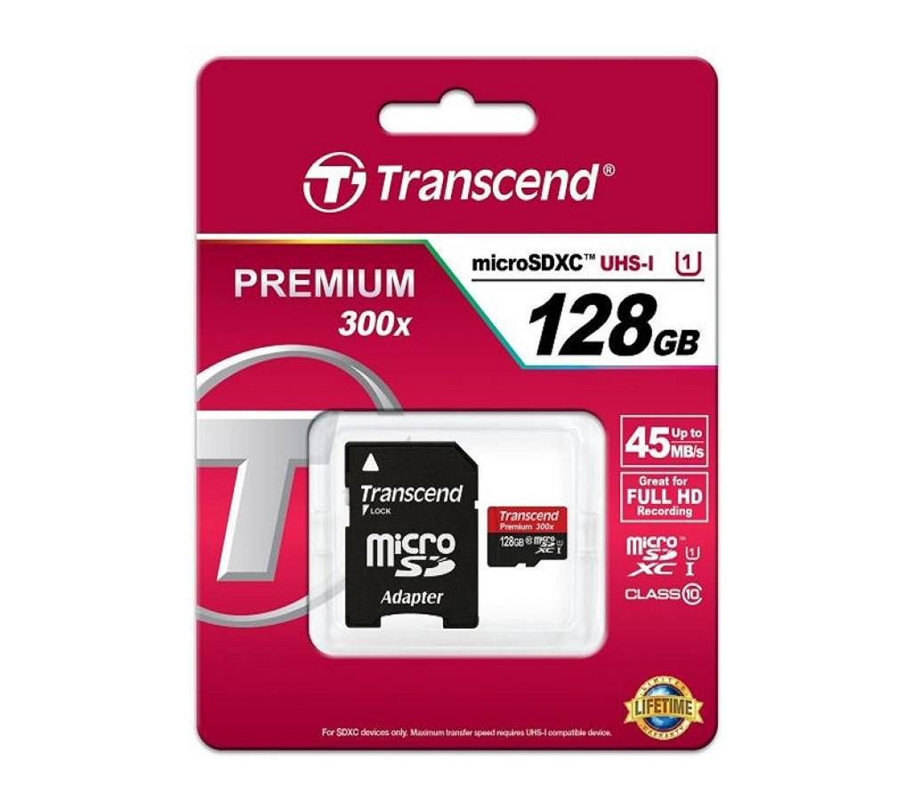 Transcend 128GB memory card