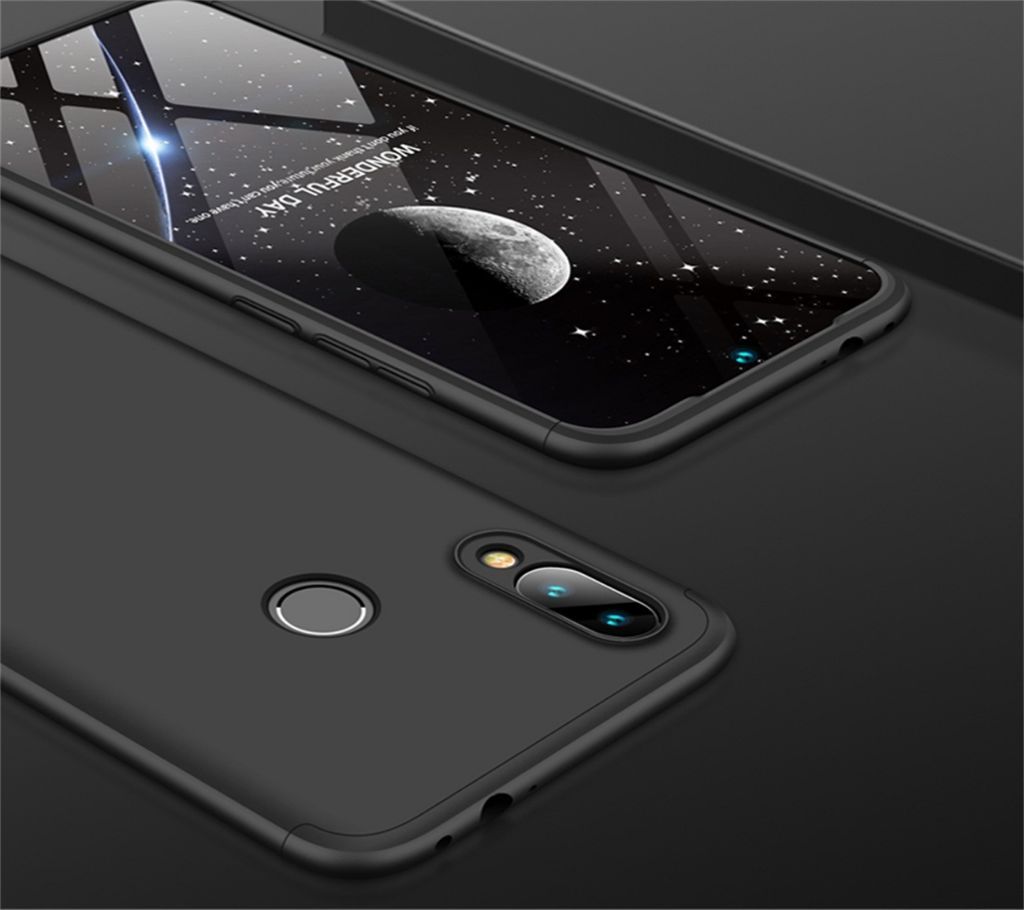 Xiaomi Redmi Note 7 360 Degree GKK Phone Back Cover - Black