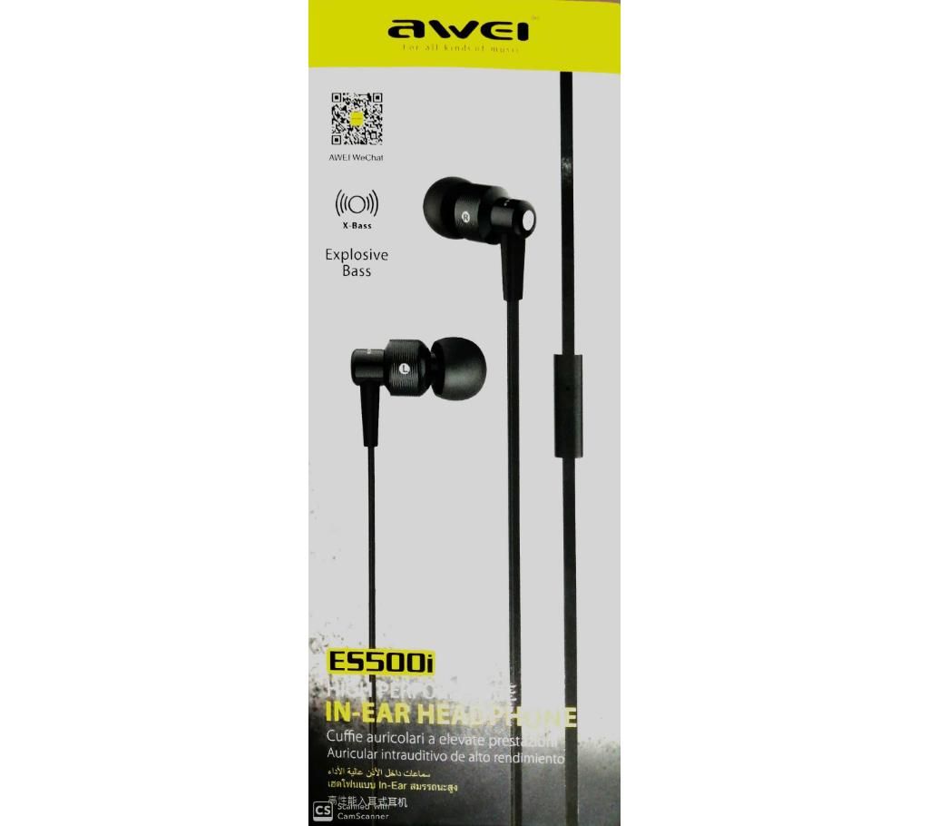 AWEI E550i High Performance Earphone