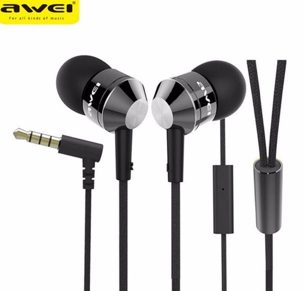 Awei In-ear Headphone with Mic K90i - Black